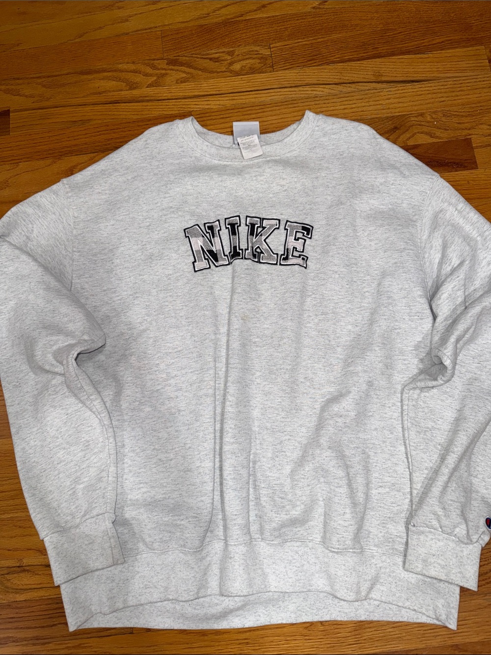 Nike Light Gray Crewneck Sweatshirt